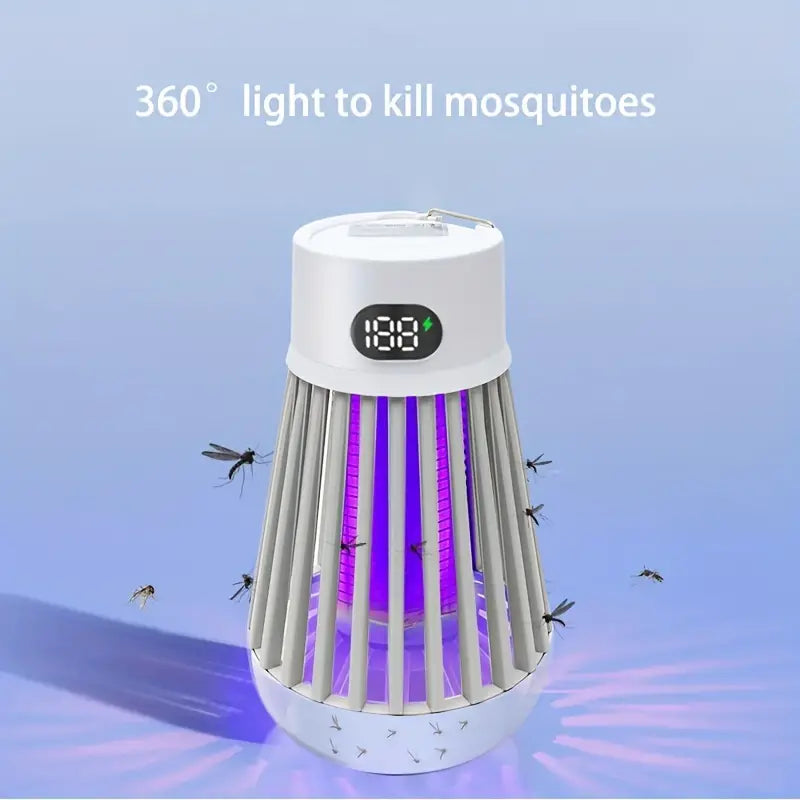 2-in-1 LED-Mückenlampe mit USB-Aufladung