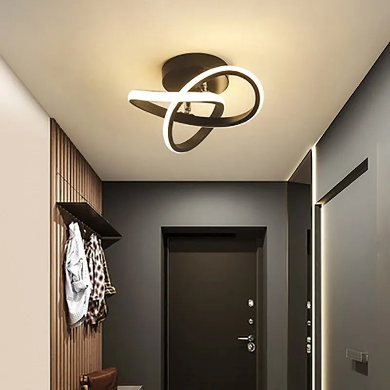 LED-Deckenleuchte mit Lichtstreifen