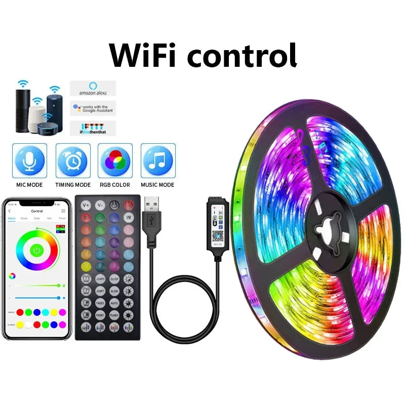 Smart USB LED Strip Lights